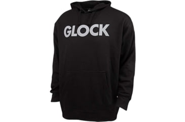 Image of Glock Traditional Hoodie, Black Durable Soft Fabric, Long Sleeve, Medium, AP95782