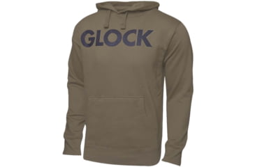 Image of Glock Traditional Hoodie, OD Green Durable Soft Fabric, Long Sleeve, 3XL, AP95792