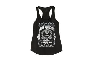 Image of Glock Women's Tank Top Shirt "Florish", Black, XXL, GLAP95129