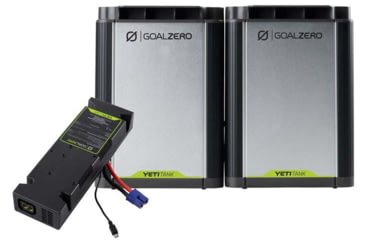 Image of Goal Zero Yeti Link Expansion Module W/2 Yeti Tank Expansion Batteries Kit, Black, 44100