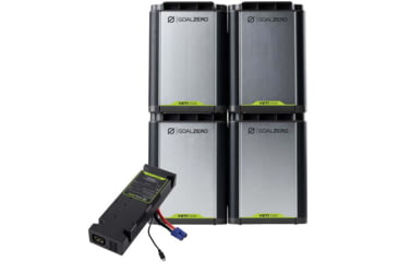 Image of Goal Zero Yeti Link Expansion Module W/4 Yeti Tank Expansion Batteries Kit, Black, 44150