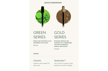 Image of Googan Squad Gold Series 7ft 2in Reaction Casting Rod