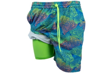 Image of Googan Squad Neon Crappie School Boat Short - Mens, Small, GS249-S