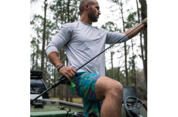 Image of Googan Squad Neon Crappie School Boat Short - Mens, Small, GS249-S