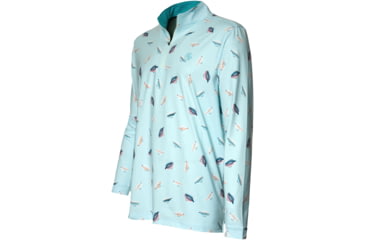 Image of Googan Squad Salt Air Tossed Jig Quarter Zip Shirt - Mens, 3XL, GS091-3XL