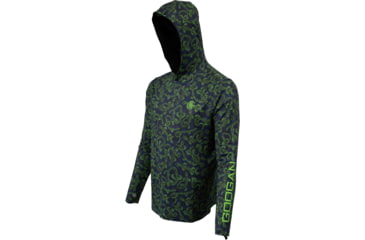 Image of Googan Squad Slizzard Lizard Hooded Long-Sleeve Shirt - Mens, Large, GS241-L