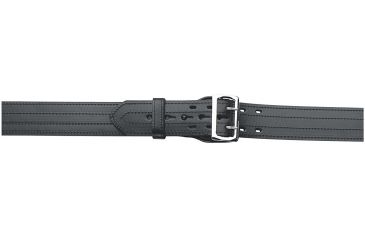 Image of Gould &amp; Goodrich Sally Browne Duty Belt w/Brass Buckle - Women's, 24in, Black Weave, B192-24WBR