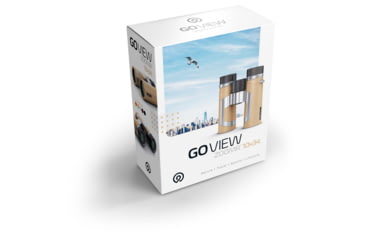 Image of GoView ZOOMR 10x34mm Roof Prism Binoculars, Light Brown, 4260527415947