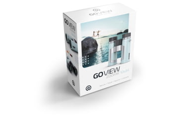 Image of GoView ZOOMR 10x34mm Roof Prism Binoculars, Miami Blue, 4260527415978