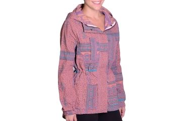 Image of Gramicci Avery Quilted Hooded Jacket - Women's-Turquoise Stone-Large