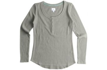 Image of Gramicci Ellie Thermal Henly Shirt - Womens-Heather-Large