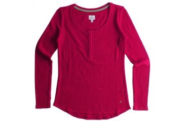 Image of Gramicci Ellie Thermal Henly Shirt - Womens-Berry-Large