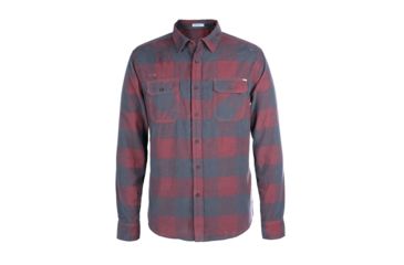 Image of Gramicci Knock On My Door Check Shirt - Men's-Firecracker-X-Large