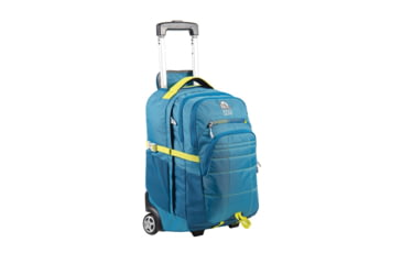 Image of Granite Gear Trailster Wheeled Backpack, Blue Frost/Bleumine/Neolime
