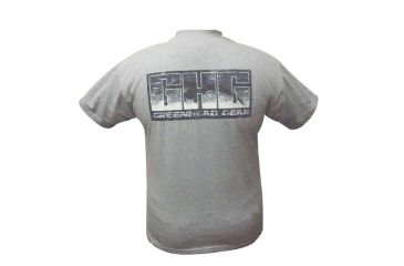 Image of Greenhead Gear Logo Short Sleeve T-Shirt,Grey,3XL 83239