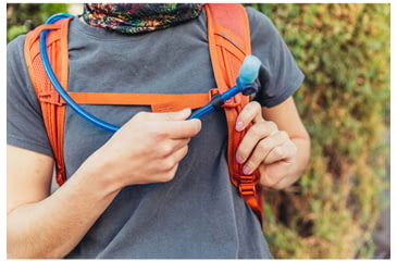 Image of Gregory 3D QuickDry Hydro Trek, 3 Liters, Optic Blue, One Size, 145288-5583