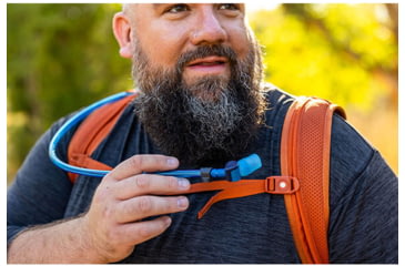 Image of Gregory 3D QuickDry Hydro Trek, 3 Liters, Optic Blue, One Size, 145288-5583