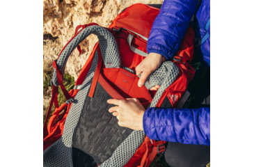 Image of Gregory Amber 65 Backpack - Womens, Sienna Red, 126870-T430
