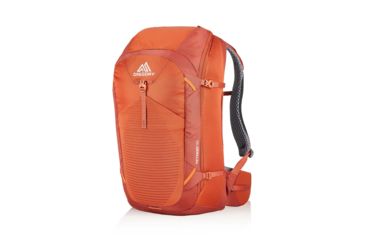 Image of Gregory Tetrad 40 Backpack - Unisex, Ferrous Orange, 121118-6397