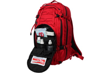 Image of Grey Ghost Gear 3 Day Pack/Medic Pack, Black Zip, Red, GTG5946-Red