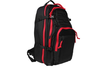 Image of Grey Ghost Gear 3 Day Pack/Medic Pack, Red Zip, Black, GTG5946-2
