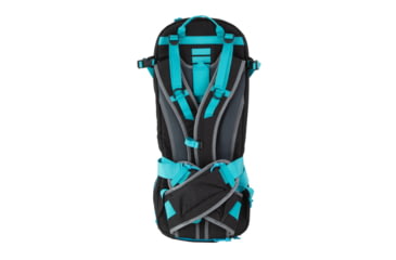 Image of Grey Ghost Gear Apparition SBR Bag, Solid Black/Cyan, GGPGTG5874-49-2D