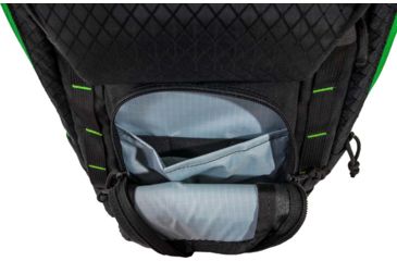 Image of Grey Ghost Gear GG Civilian Impact Bag, Black Diamond/Lime Green, 6014-2D-52
