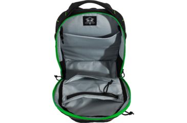 Image of Grey Ghost Gear GG Civilian Impact Bag, Black Diamond/Lime Green, 6014-2D-52