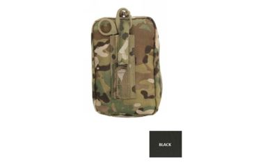 Image of Grey Ghost Gear Small Medical Pouch, MALICE Clips for MOLLE/PALS, Black, 4003-2
