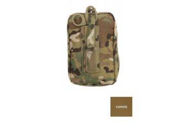 Image of Grey Ghost Gear Small Medical Pouch, MALICE Clips for MOLLE/PALS, Coyote Brown, 4003-14
