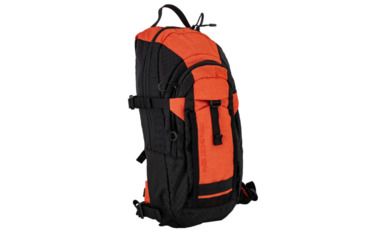 Image of Grey Ghost Gear TQ Hydration Pack, Black Diamond/Orange Heather 6006-2D-45H