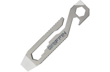Image of Griffin Pocket Tool GPT Pocket Tool Stainless Fixed Blade Knife, Handle GPTSS
