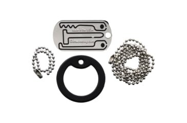 Image of Grim Workshop Lock Pick Dog Tag Tool