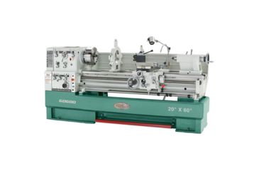 Image of Grizzly Industrial 20in. x 60in. 3-Phase Big Bore Metal Lathe G0600