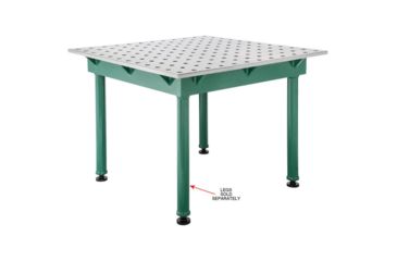Image of Grizzly Industrial 47in. x 47in. Welding Table, T28982