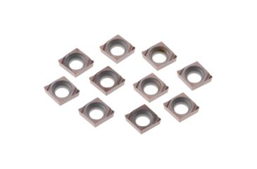 Image of Grizzly Industrial Carbide Inserts CCGT for Steel and Cast Iron, pk. of 10 T10246