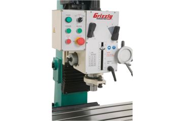 Image of Grizzly Industrial Heavy-Duty Mill/Drill with Stand and Power Feed G0755