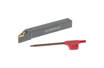 Image of Grizzly Industrial Turning/Profiling Toolholder SVJBR 1/2in. x 3-1/2in., 3-Deg. Cutting Angle, RH T10850