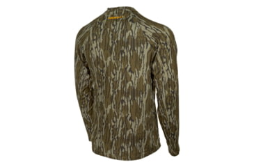 Image of Gsm Muddy Base Layer Crew Long Sleeve Shirt Mossy Oak Bottomland S, MUD-BL-CRW-MOB-S