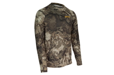 Image of Gsm Muddy Base Layer Crew Long Sleeve Shirt Veil Canyon Grey S, MUD-BL-CRW-VCG-S