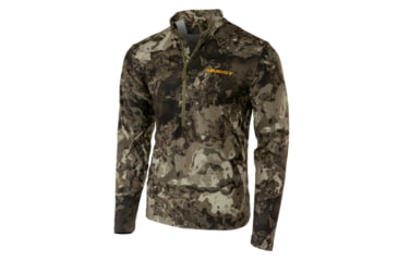 Image of Gsm Muddy TR Lightweight Quarter Zip Long Sleeve Shirt Veil Canyon Grey M, MUD-LW-QZ-VCG-M