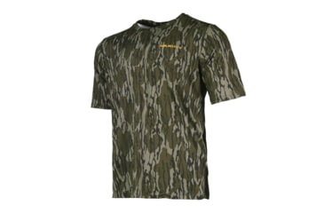 Image of Gsm Muddy TRX Performance Lightweight Short Sleeve Shirt Mossy Oak Bottomland XL, MUD-T1001-MOBL-XL