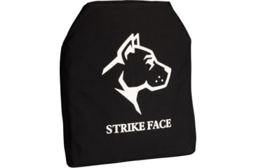 Image of Guard Dog Body Armor AR500 Trauma Pad and Anti Spall Sleeve Pair Kevlar Armor Plate, Black, 10X12, ANTISPALL