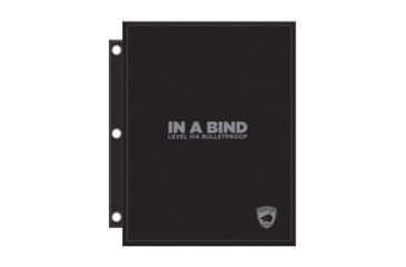Image of Guard Dog Security 3 Ring Binder Notebook, Black, BP-GDIB-BK