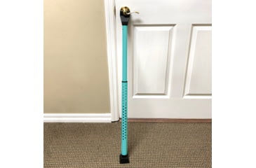 Image of Guard Dog Security DoorKeeper Adjustable Door Security Bar, Teal, One Size, DS-GDDK-TL