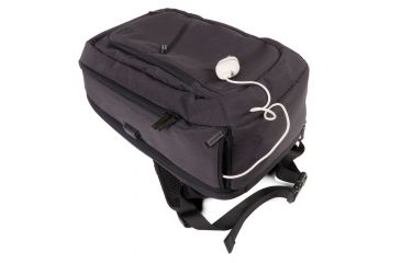 Image of Guard Dog Security ProShield Smart Bulletproof Backpack 27L, Level IIIA, Black, BP-GDPSM-BK