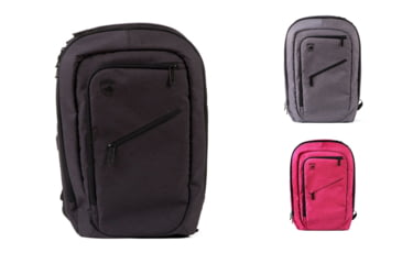 Image of Guard Dog Security ProShield Smart Bulletproof Backpack 27L, Black, Gray, Pink