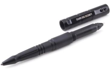 Image of Guard Dog Security Tactical Pen - Type III Aluminum Tactical Pen w/ Tungsten Steel Pressure Tip, Black TP-GDE1000BK