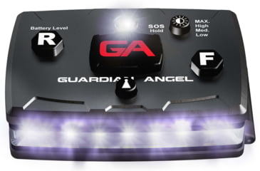 Image of Guardian Angel All Infrared Elite Series, Black Casing, Infrared Front, Infrared Rear, Infra, ELT-IR