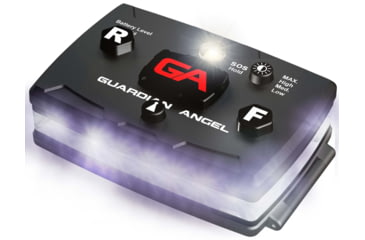 Image of Guardian Angel All Infrared Elite Series, Black Casing, Infrared Front, Infrared Rear, Infra, ELT-IR